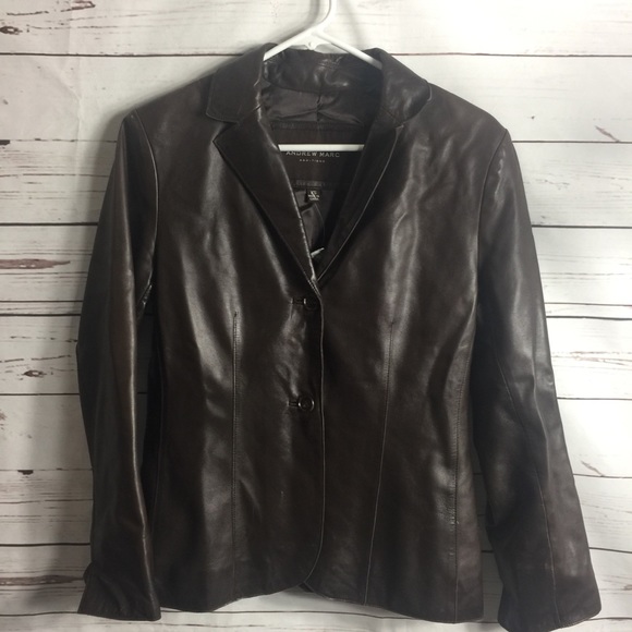 Andrew Marc Jackets & Blazers - ANDREW MARC LEATHER JACKET